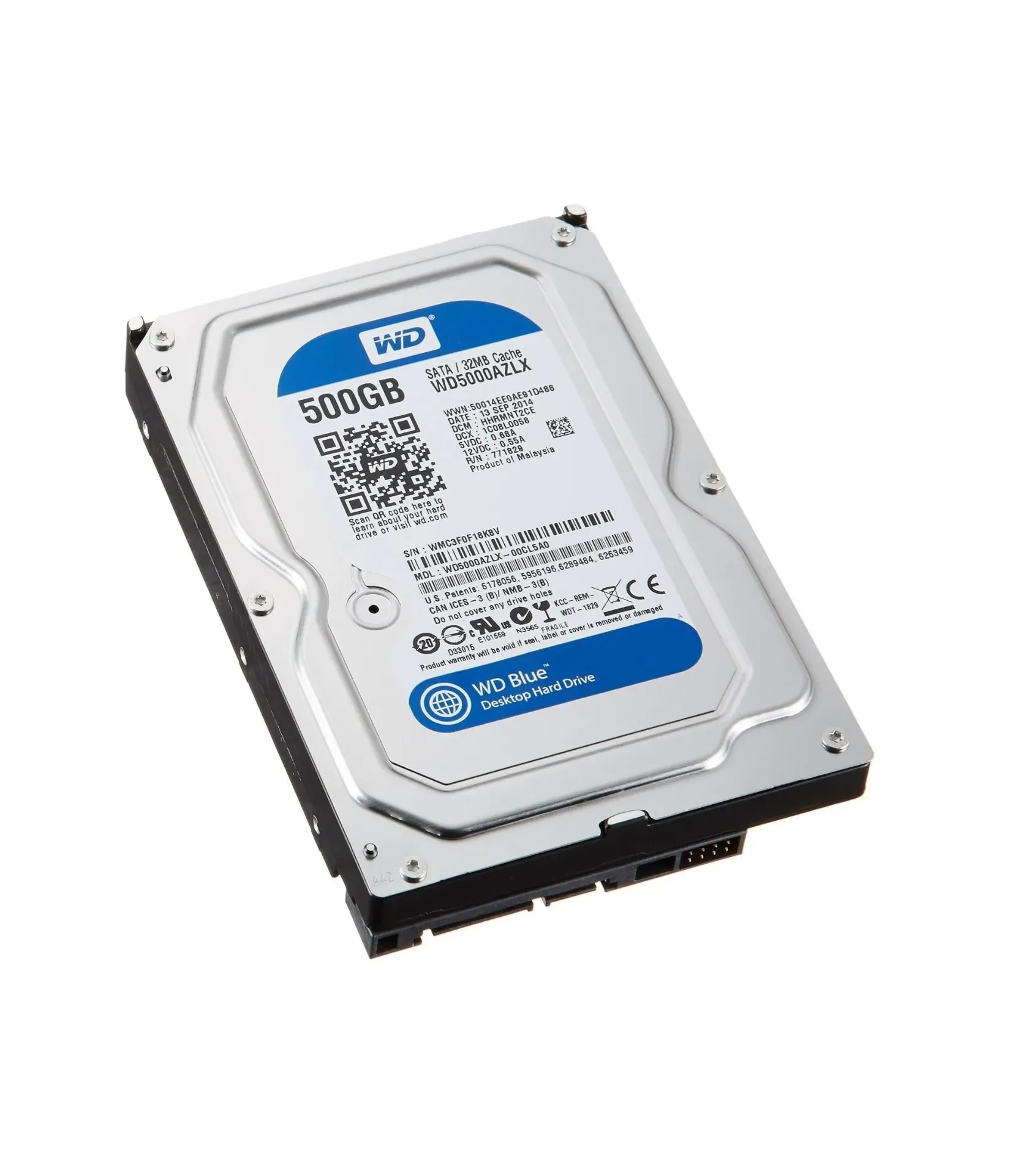 Disque dur WD Blue 500 Go
