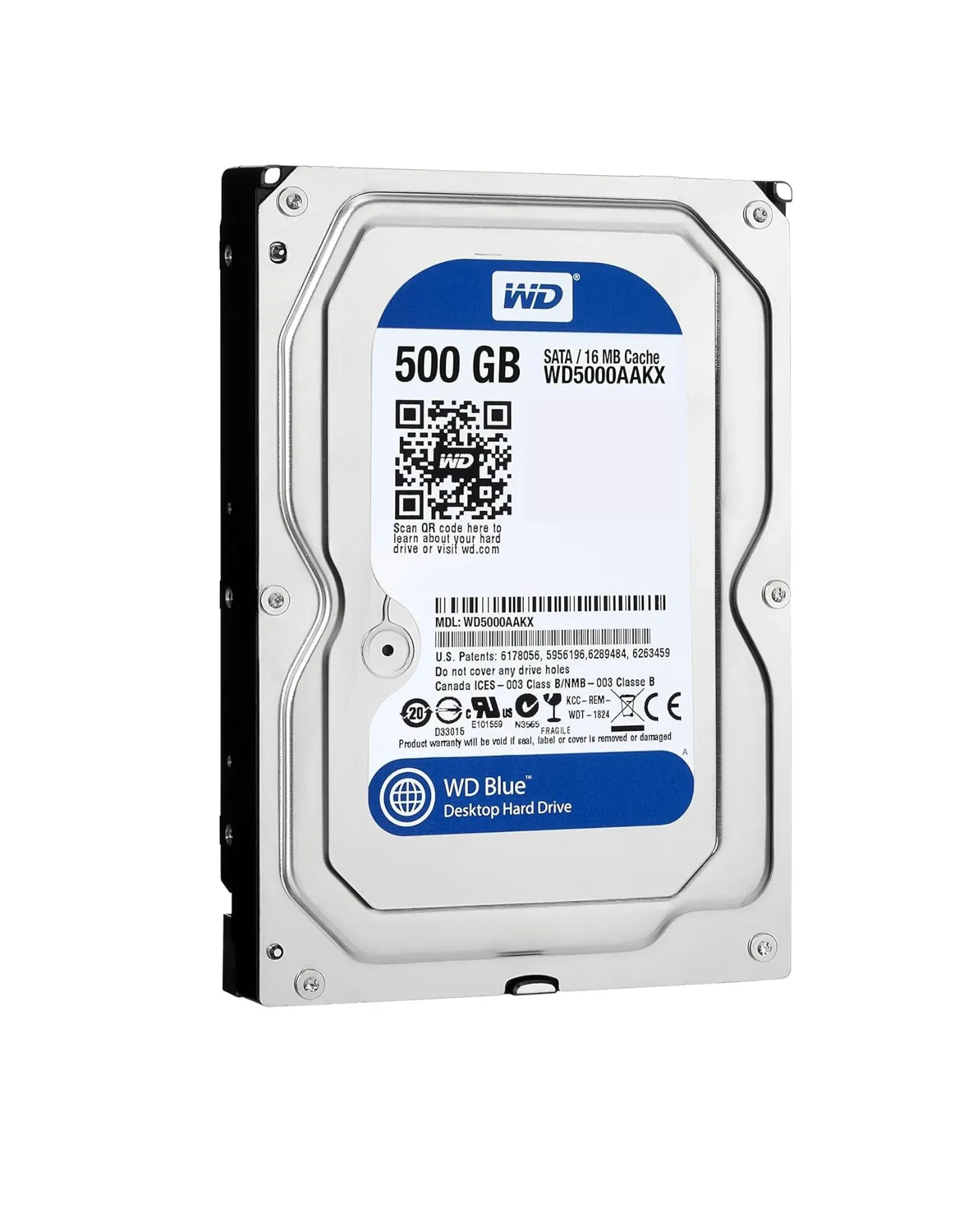 Western Digital Disques durs SATA 500 Go