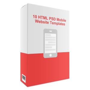 10 HTML PSD Mobile Website Templates
