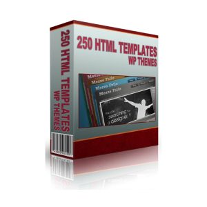 250 HTML Templates and WP Themes