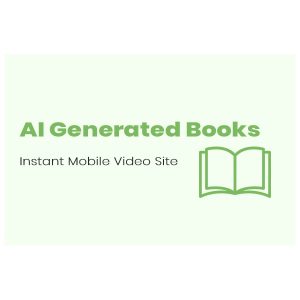 AI Generated Books Instant Mobile Video Site