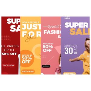 Fashion Vertical Ad Templates