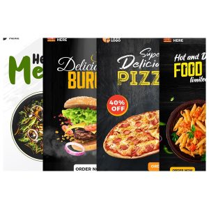 Food Horizontal Ad Templates
