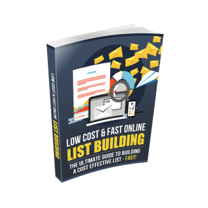 Low Cost and Fast Online List Building