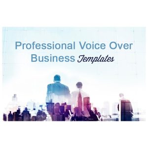 Professional Voice Over Business