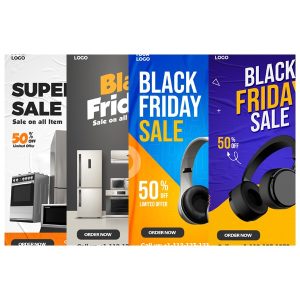 Super Sale Vertical Ad Templates