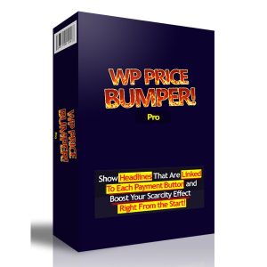 WP Price Bumper Pro WordPress Plugin