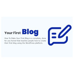 Your First Blog